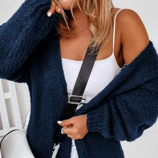 Lany Knitted Long Cardigan