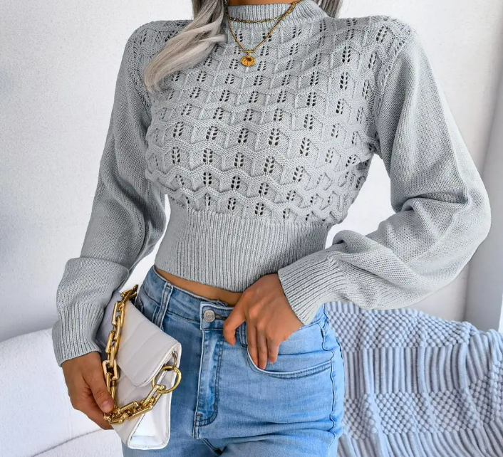 Rita Crop Sweater