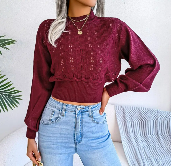 Rita Crop Sweater