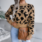 Page Leopard Pattern Sweater