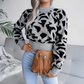 Page Leopard Pattern Sweater