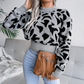 Page Leopard Pattern Sweater