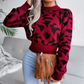 Page Leopard Pattern Sweater