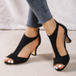 Ora Open Toe Heels