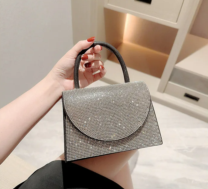 Keely Rhinestone Handbag