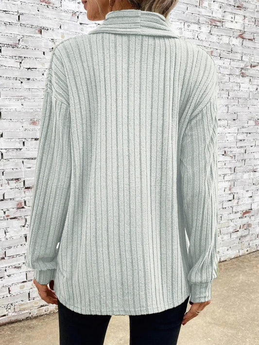 Olivia | Ribbed Cardigan