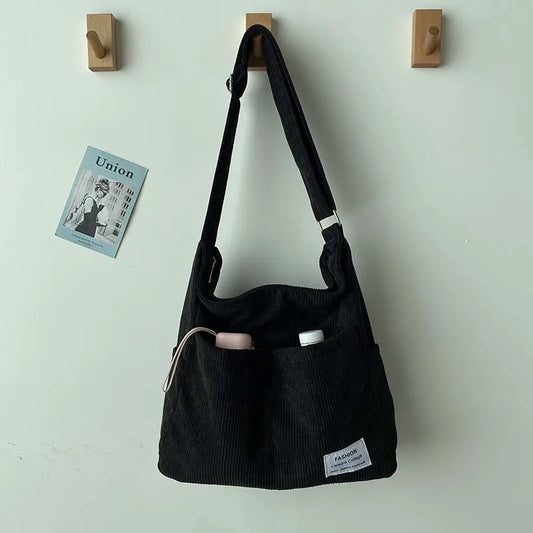 Corduroy Tote Bag