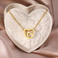 Double Heart Necklace