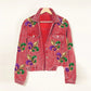 Juliette Corduroy Sequin Jacket