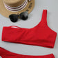 One Shoulder 2 Piece Swimsuit