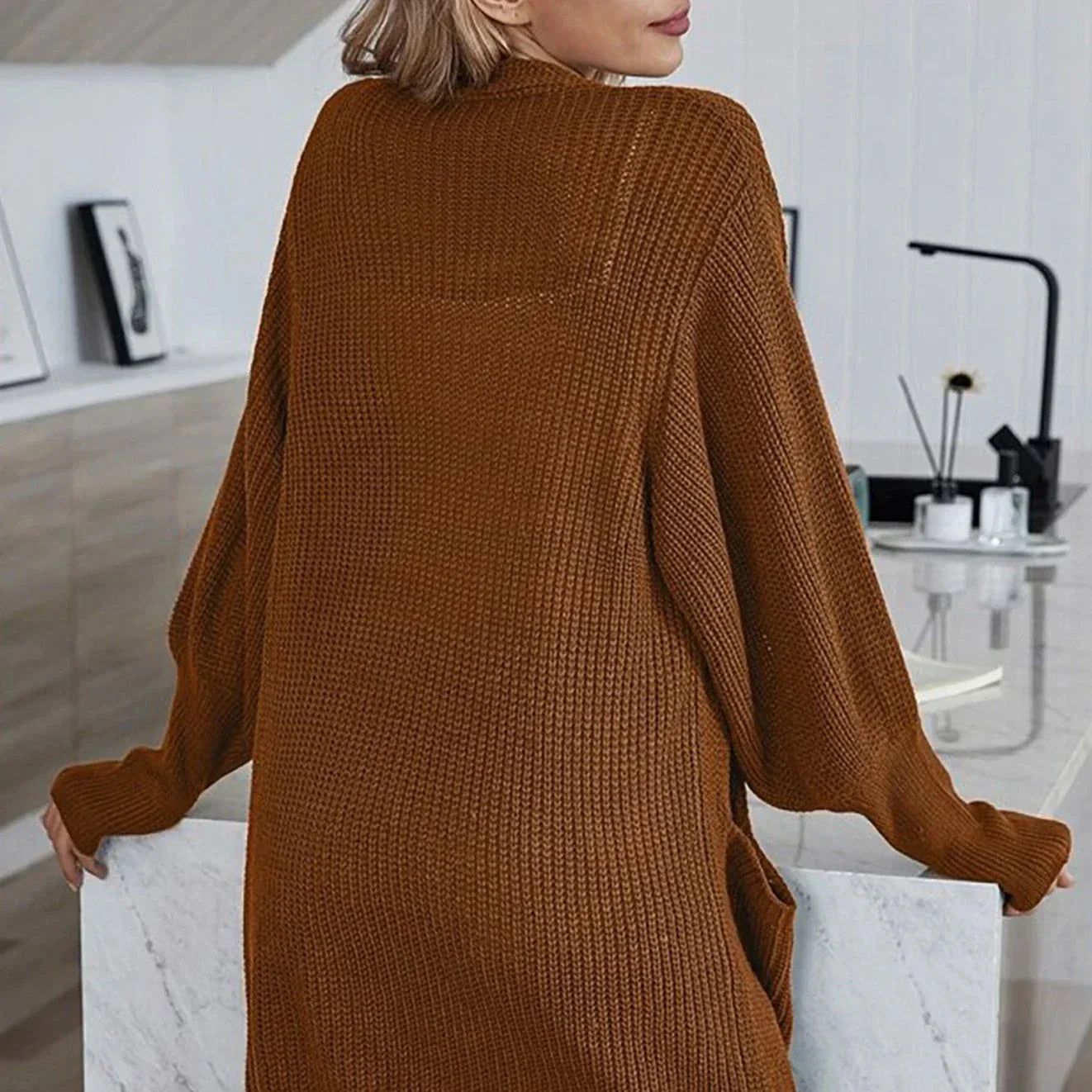 Gemma Long Knitted Cardigan