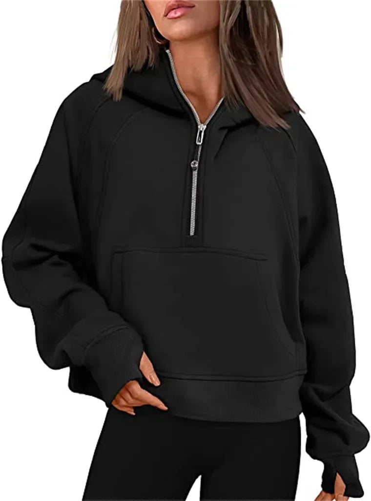 GENEVIE ZIP HOODIE