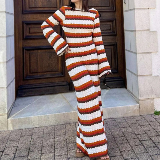 Faith Knitted Long Dress