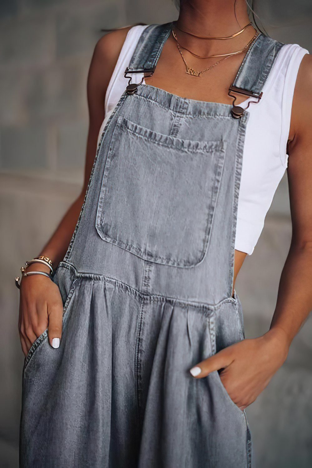 Solenn - Denim Jumpsuit