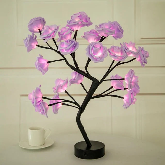 🌸 Romance Rose Tree Lamp