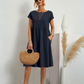 MILLA - O-NECK CASUAL SUMMER LOOSE FIT DRESS