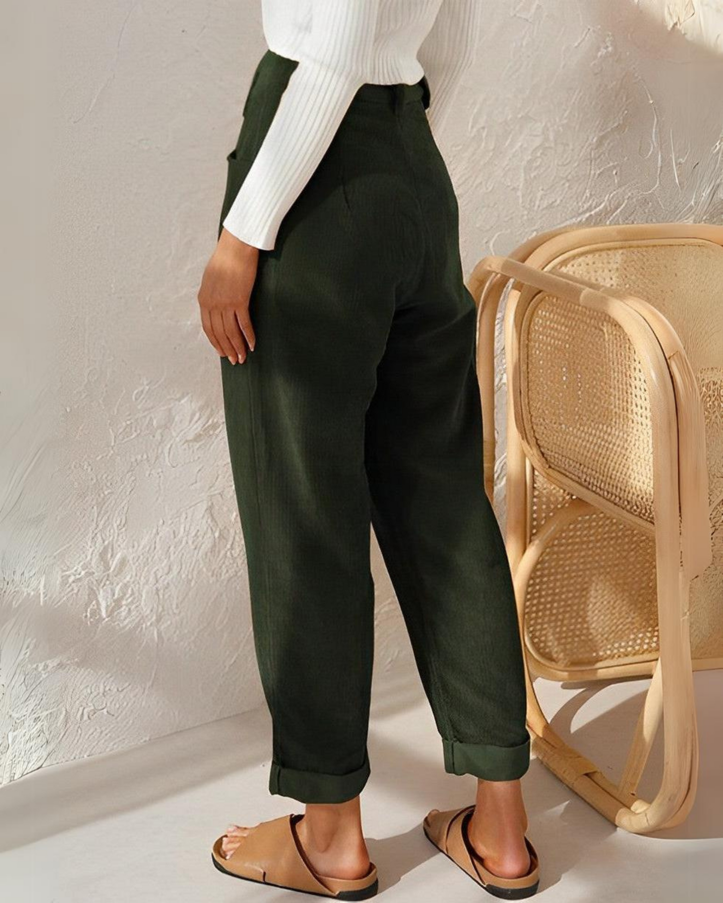 Jennifer | Stylish Corduroy Trousers