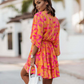 ANNALISA - COLORFUL SUMMER DRESS