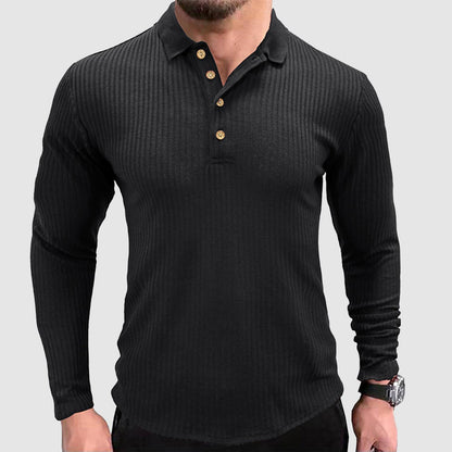 Vegas Long Sleeve Polo Shirt