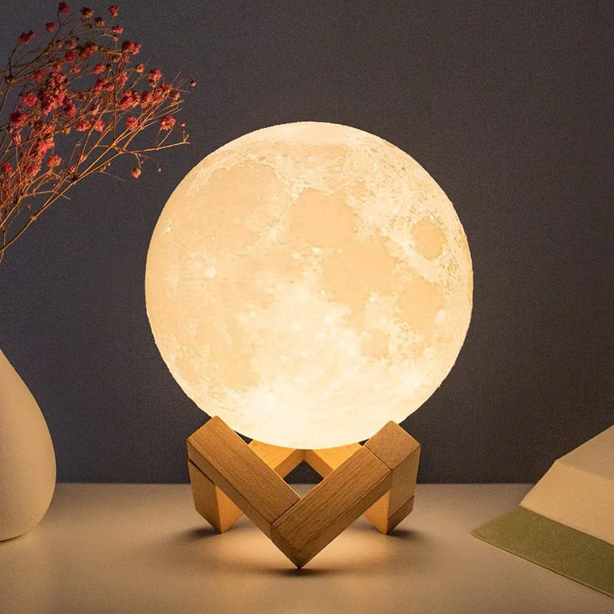 🌕 Moon Lamp LED Night Light