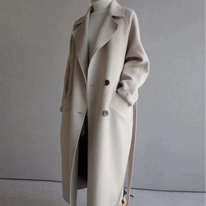 Valentina | Longline Wool Coat