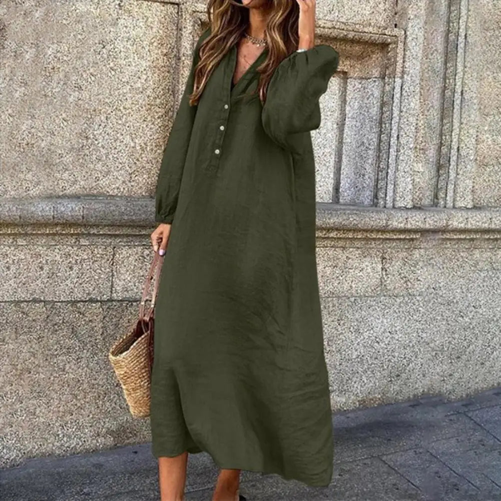 HARPER | LONG SLEEVE MIDI DRESS