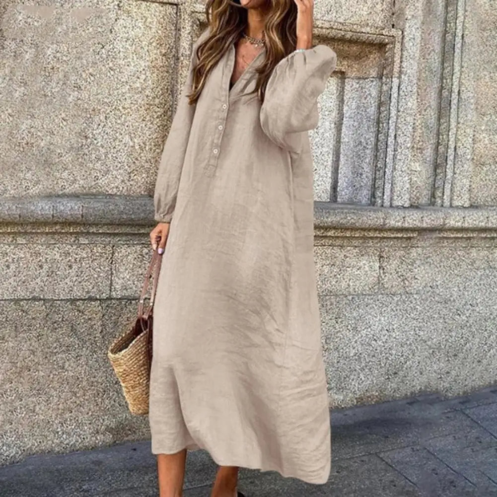 HARPER | LONG SLEEVE MIDI DRESS