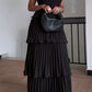 Stylish V-Neck Pleated Cupcake Dress