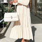 So Special Ruffle Hem Maxi Dress