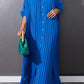 Trendy Pleated Smock Maxi Dress