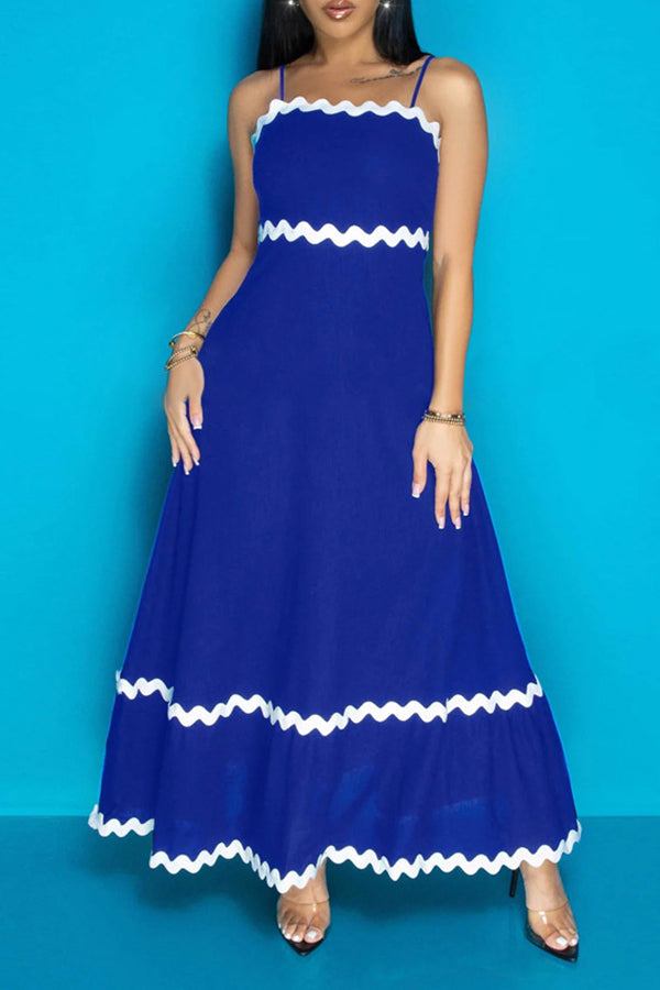 Gorgeous Two Tone A-line Dress