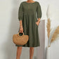 Sian - 3/4 Sleeve Autumn Dress