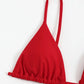 Solid Color 3 Piece Swimsuit