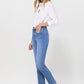 JUNI HIGH RISE STRETCH CROP SLIM JEAN