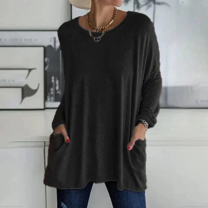 Georgia Cosy Oversized Long Sleeve Top