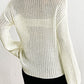 Star Rib-Knit Sweater