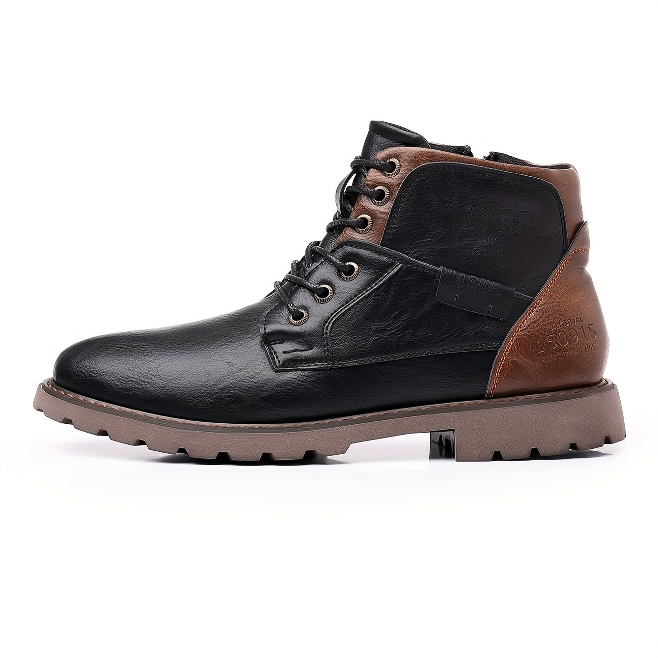 Aston | Sturdy leather lace-up boots