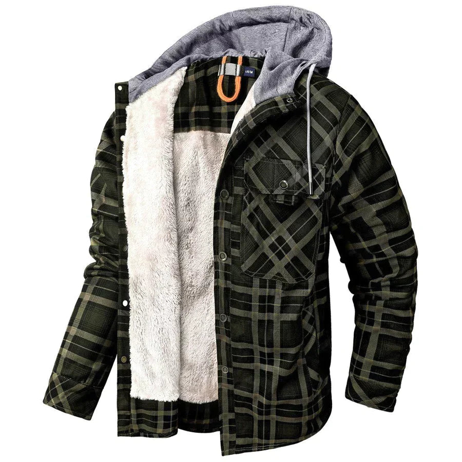 Noah - Flannel Fleece Winter Jacket