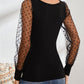 TARYN SQUARE NECK POLKA DOT TOP