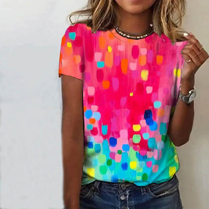 Colorful Gradient T-Shirt