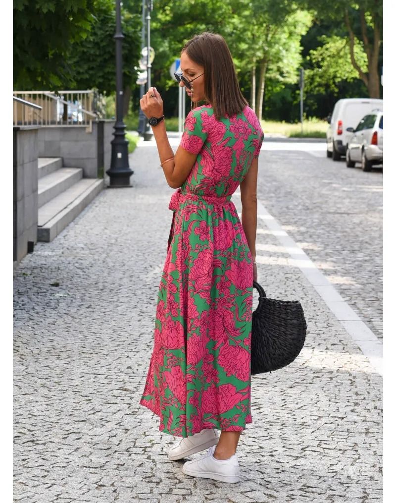 Bella | Colourful summer dress