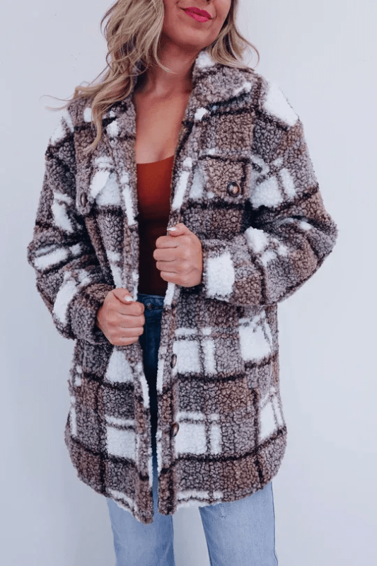 Rachel - Premium Woolen Coat