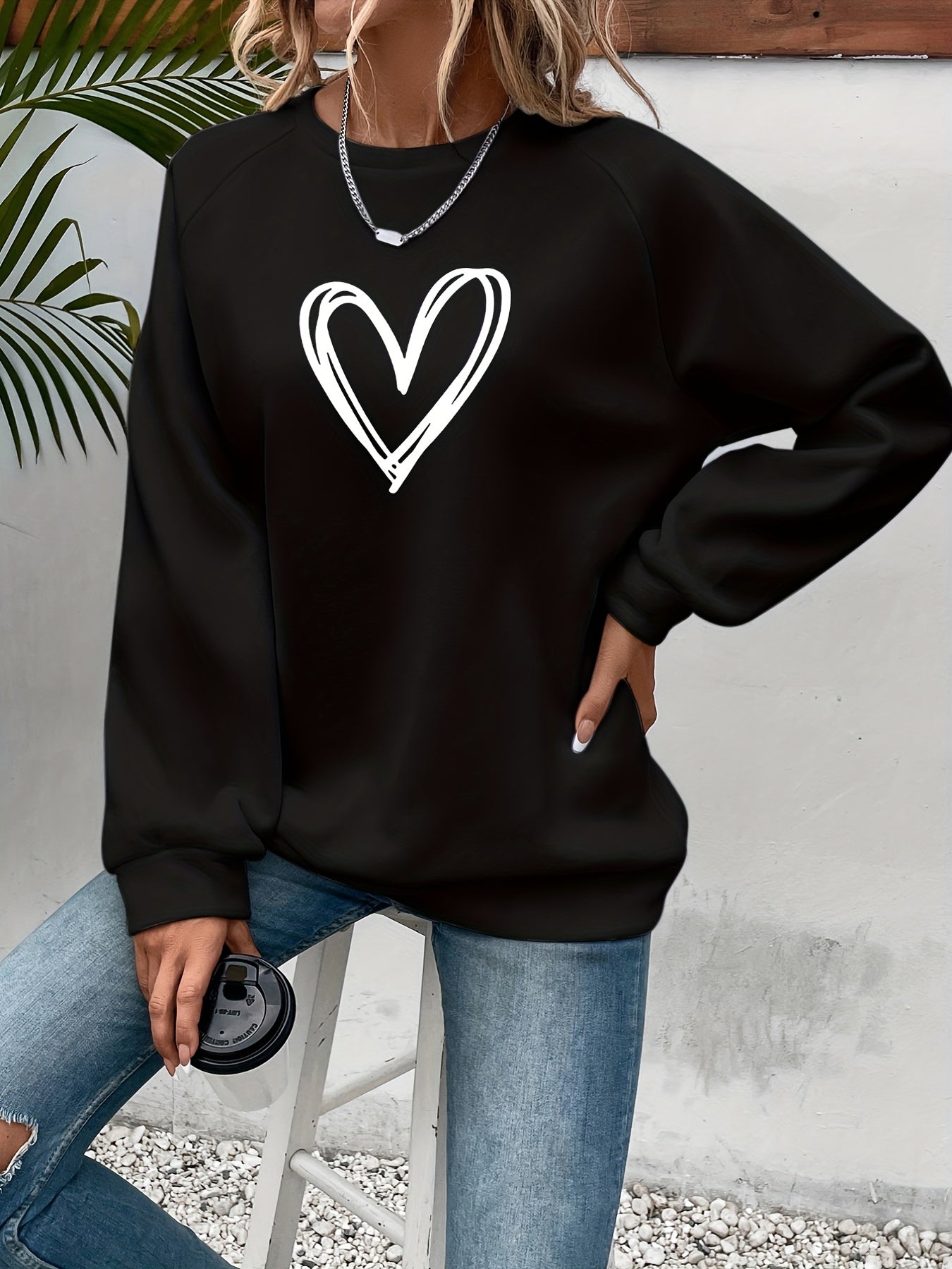 Paloma | Casual Heart Sweater