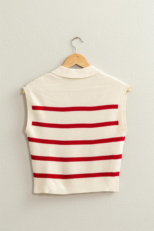 PERFECT PREPPY POLO TANK