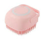 Silicone Dog Bath Massage Gloves Brush Pet Cat Bathroom Cleaning Tool Comb Brush For Dog Can Pour Shampoo Dog Grooming Supplies