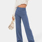 ANDY - High-waisted elastic casual pants