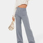 ANDY - High-waisted elastic casual pants