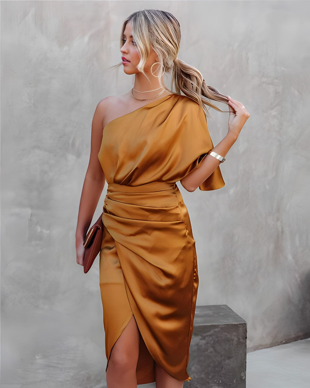 Allegra - Elegant Silk Dress