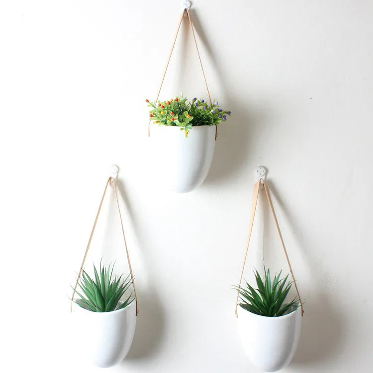 Emily Ceramic Hanging Planter