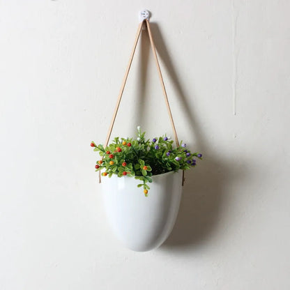 Emily Ceramic Hanging Planter